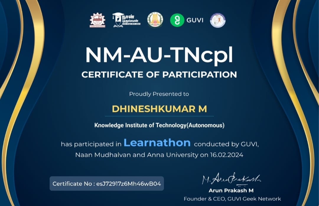 Paper Presentation Certifications